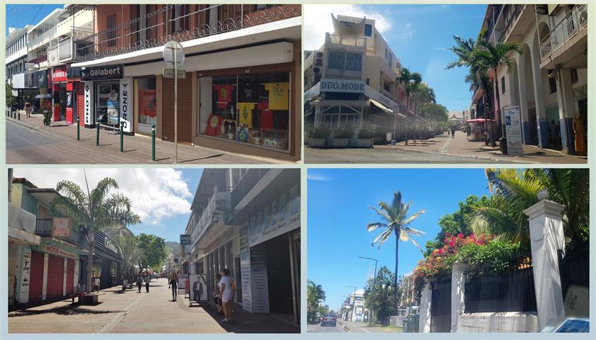 Shopping street Saint-Denis